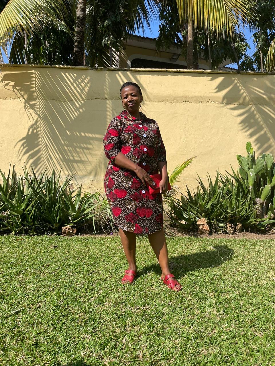Kitenge Dresses & Gowns by Caroline Mami Walter — Shirt dresses, off-shoulder maxis and occasion gowns cut in East African kitenge.